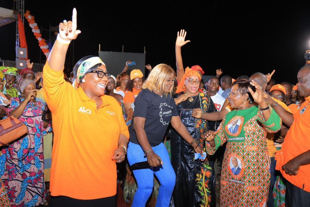 CÔTE D’IVOIRE / Présidentielle 2025 / Anne Désirée Ouloto depuis Guiglo : « Le meilleur pour le Cavally c’est Alassane Ouattara »